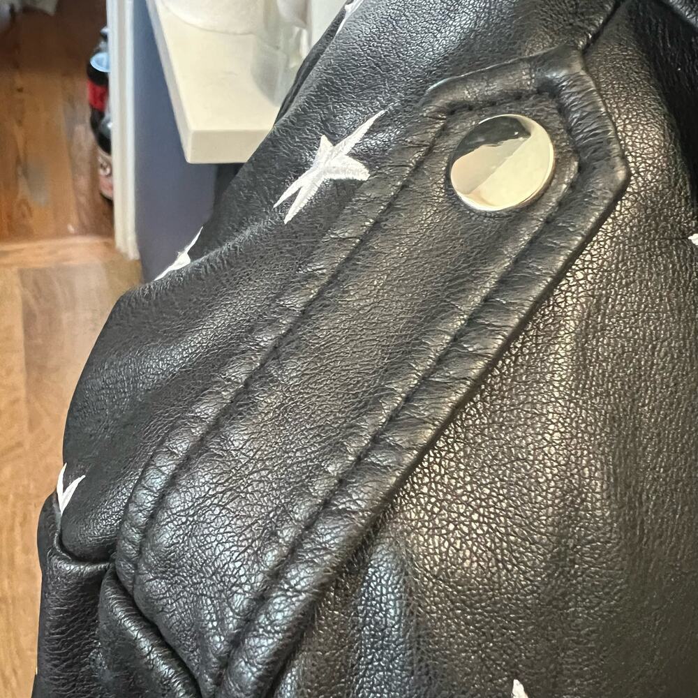 Noize Black Star-Patterned Jacket - image 4